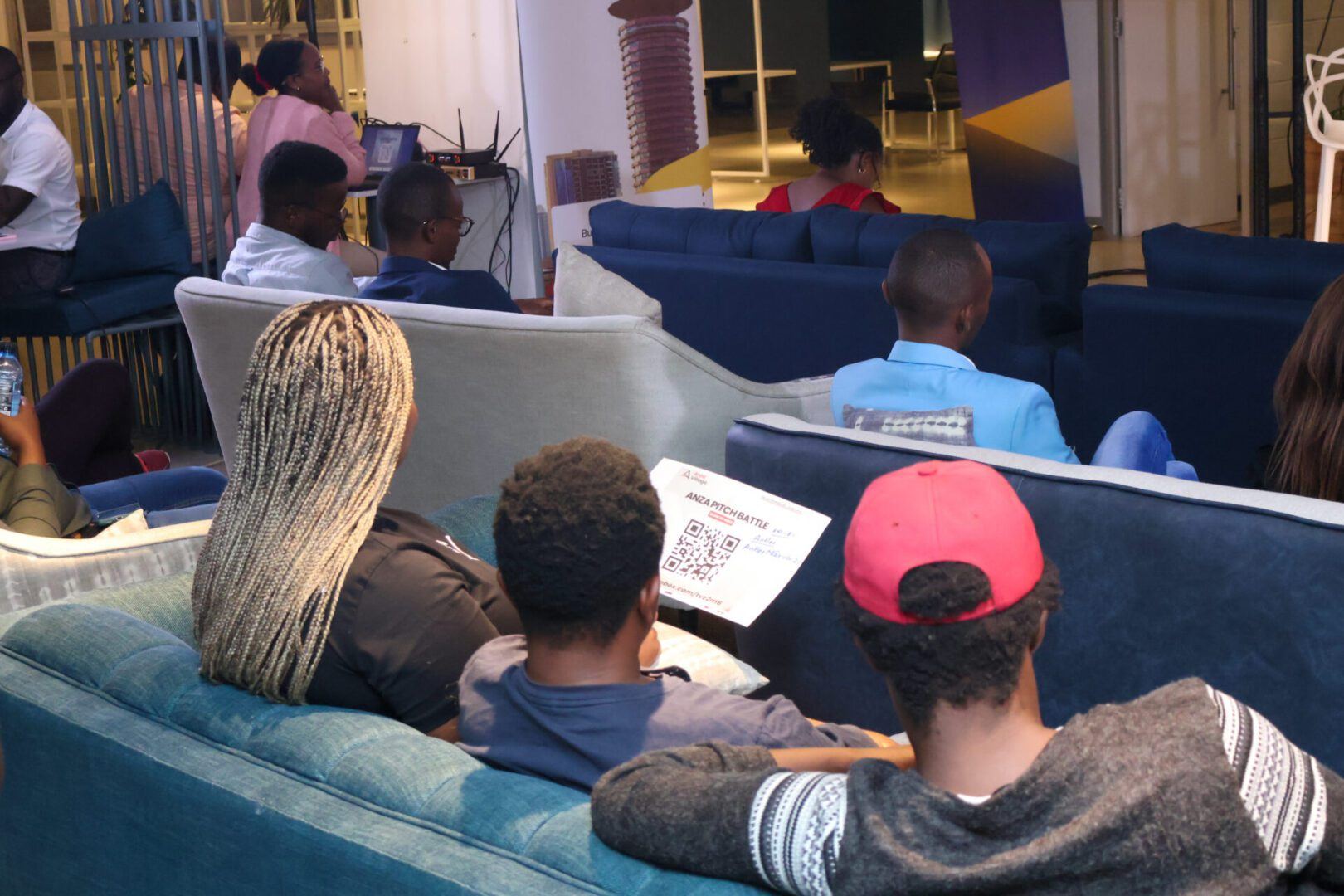 Entrepreneurs at a Business Week Afrika meetup