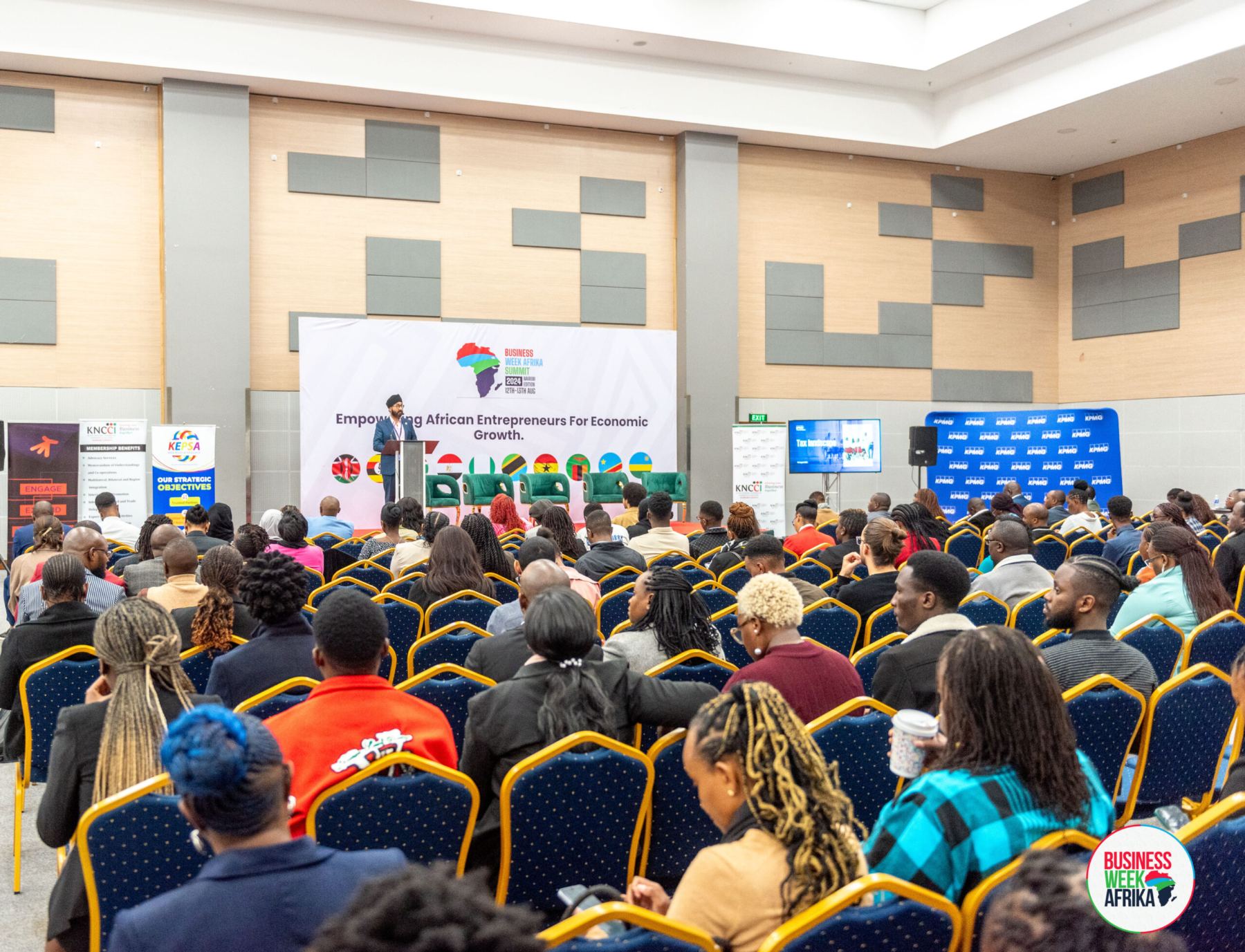Audience at the Business Week Afrika Summit