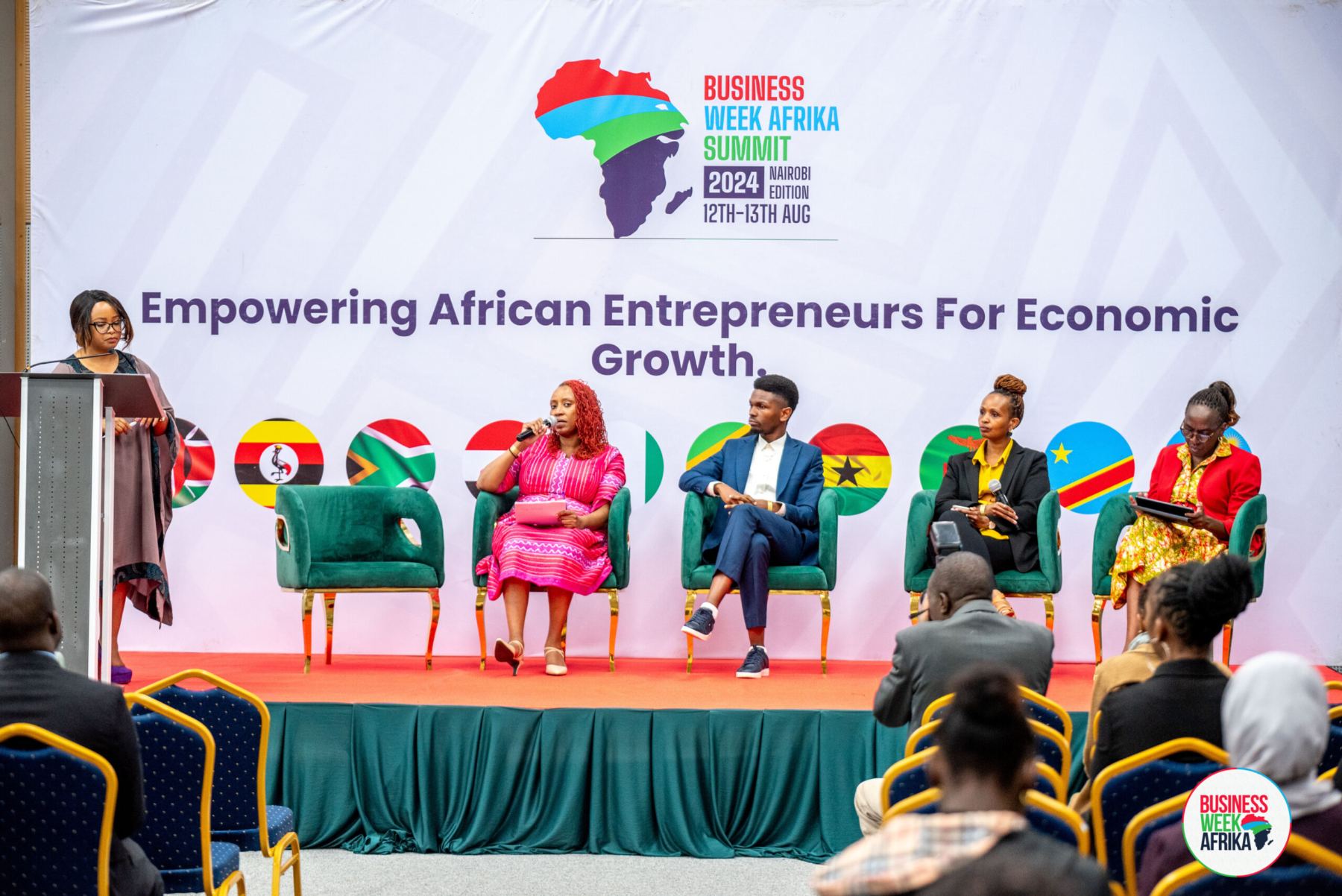Panel at the Business Week Afrika Annual Summit